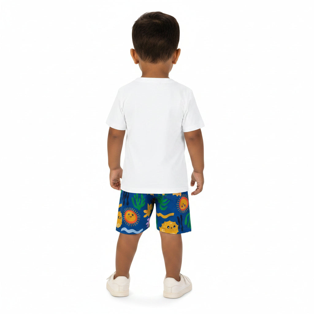 Conjunto Infantil Masculino Kyly Fundo do Mar Enjo