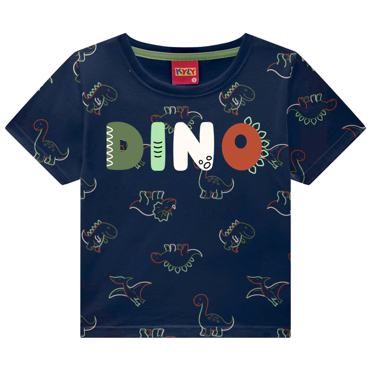 Conjunto Masculino Infantil Kyly Dinossauros
