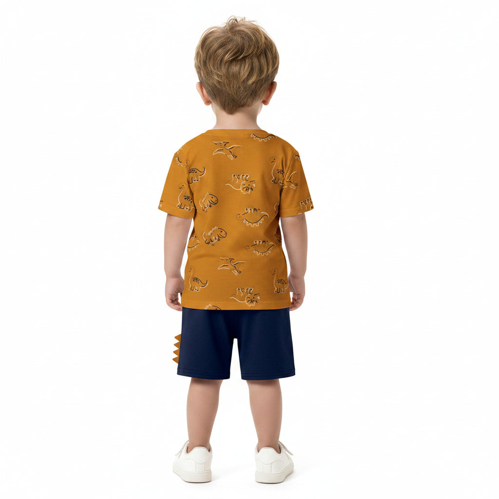 Conjunto Masculino Infantil Kyly Dinossauros