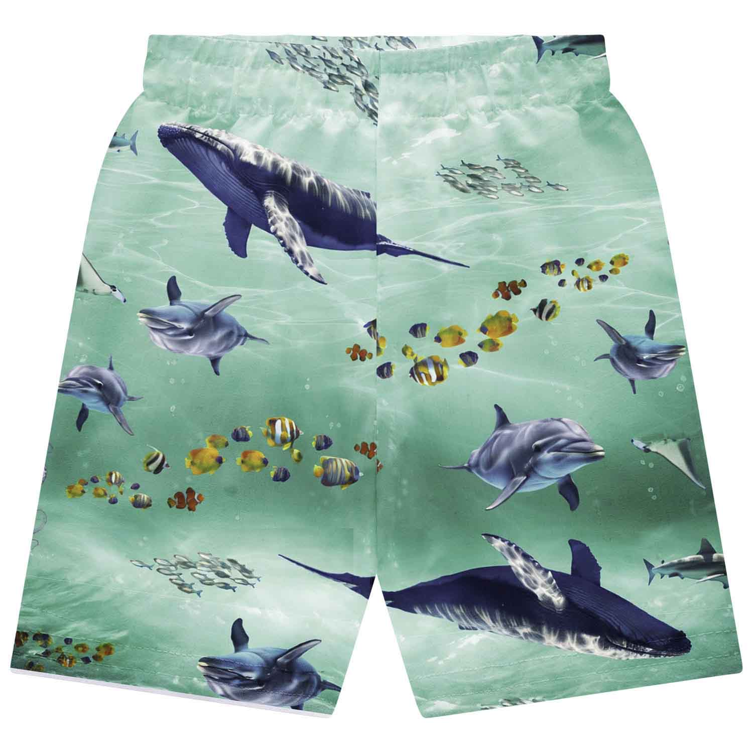 Conjunto Infantil Masculino Kyly Explore The Ocean Regata e Bermuda