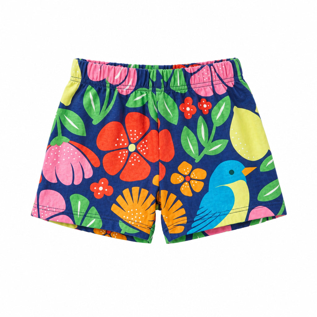 Conjunto Feminino Bebê Kyly Happy Vibes Regata e Shorts