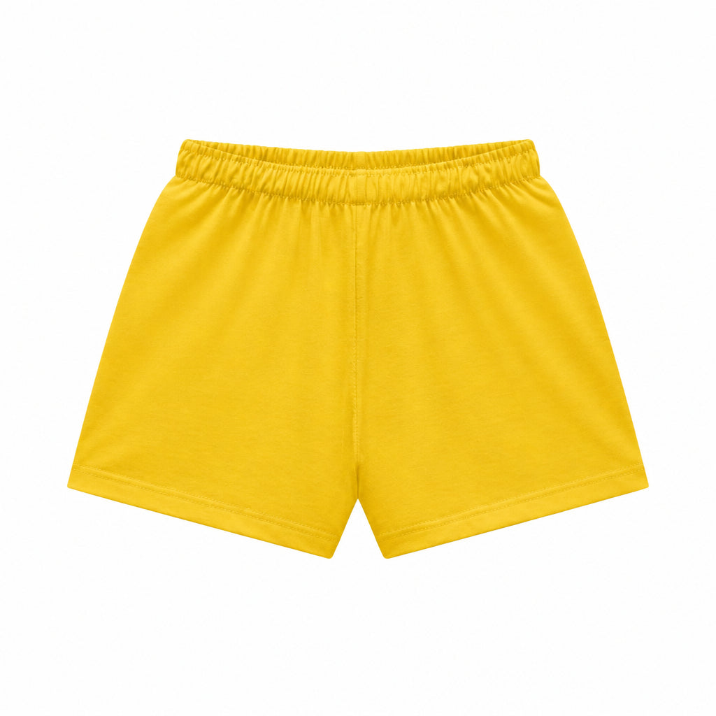 Conjunto Feminino Infantil Kyly Blusa e Short Estampa Divertida Verão