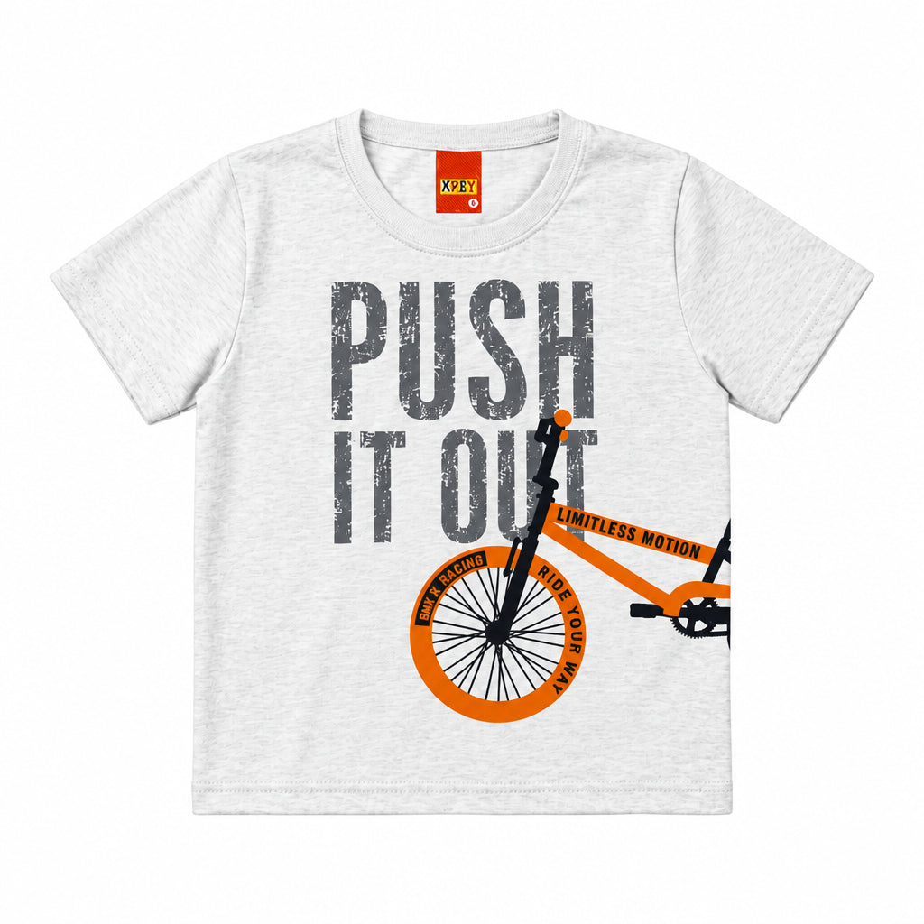 Conjunto Infantil Masculino Kyly T-Shirt Estampada e Calções