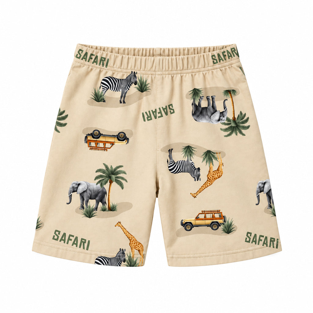 Conjunto Infantil Masculino Kyly Bebê Safari United T-Shirt e Short