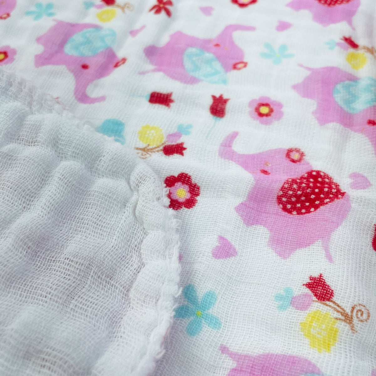 Pano De Boca Soft Dengo MinasRey Com Bainha Estampado 2 peças