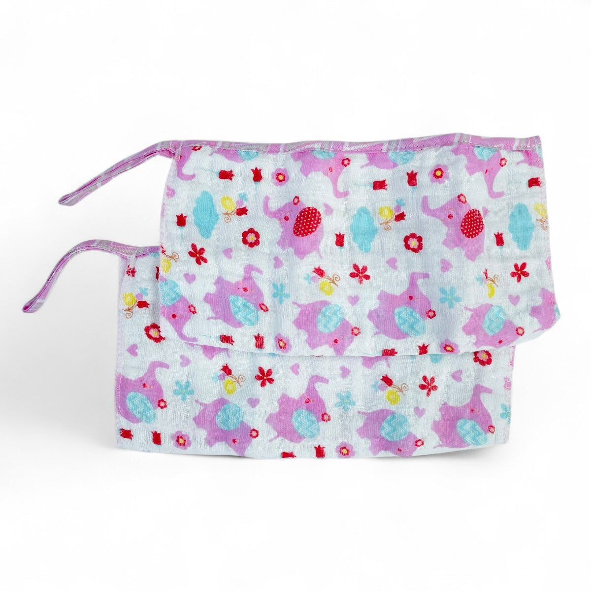Pano De Boca Soft Dengo MinasRey Com Bainha Estampado 2 peças