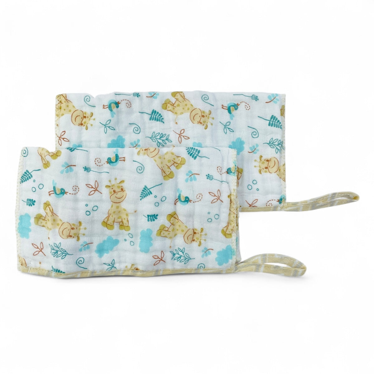 Pano De Boca Soft Dengo MinasRey Com Bainha Estampado 2 peças