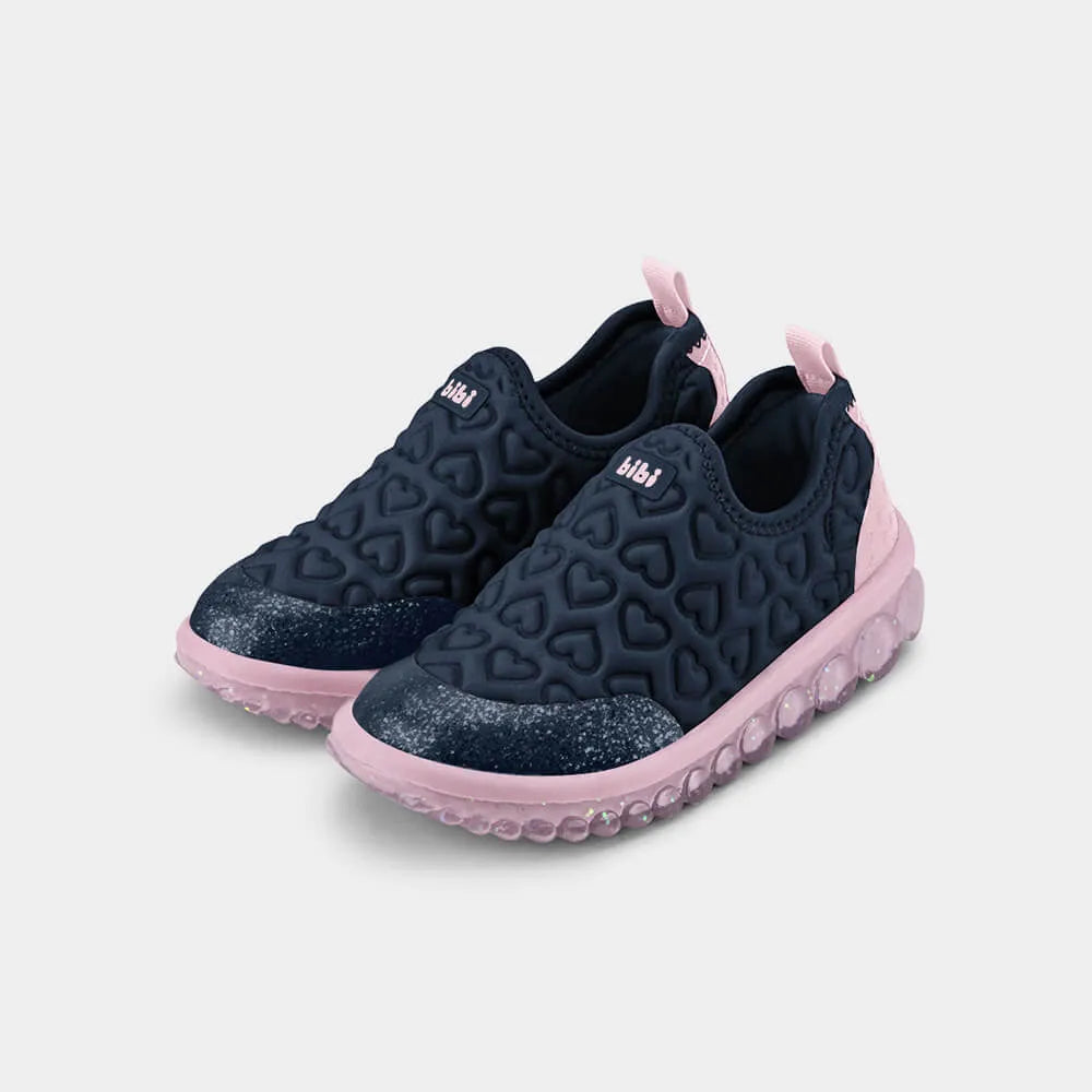Tênis Infantil Bibi Roller 2.0 Coração Slip-On com Palmilha Fisiológica