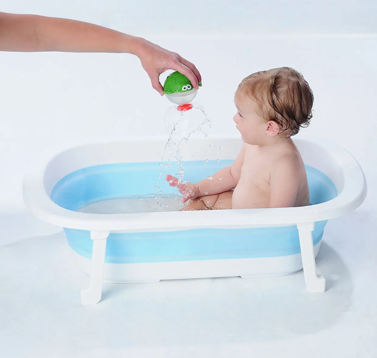 Brinquedo de Banho Pimpolho Tartaruga Joga Água +4 meses