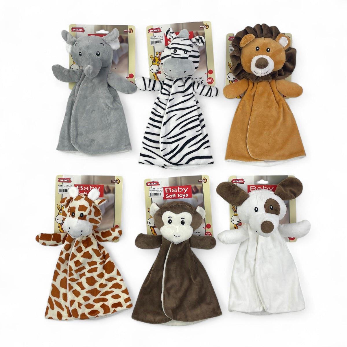 Naninha Meying Baby Soft Toys Bichinhos