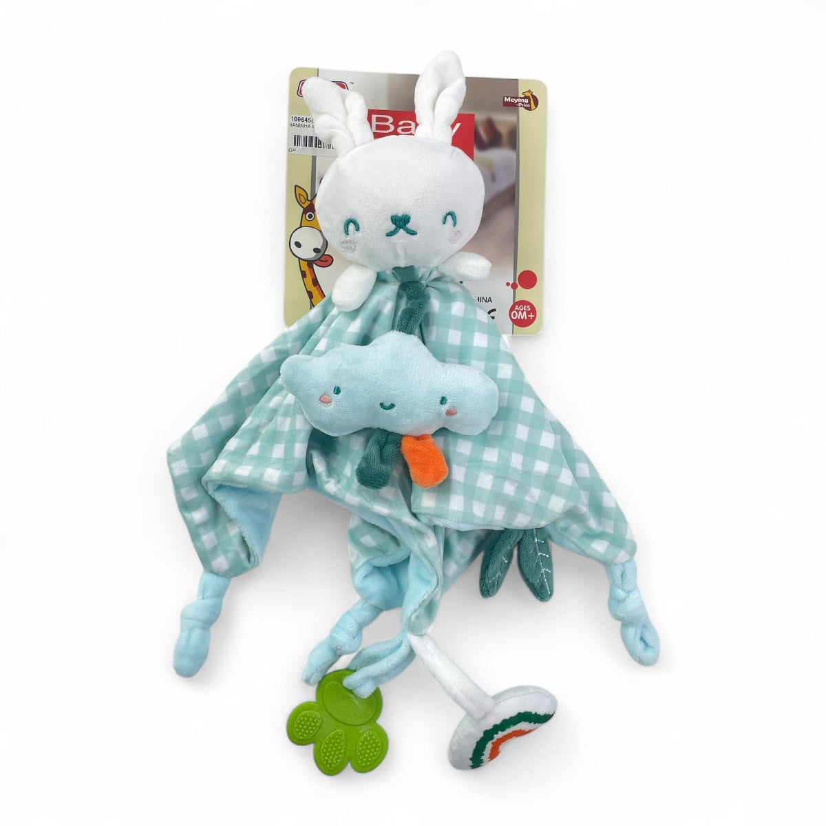 Naninha Meying Baby Soft Toys Com Mordedor