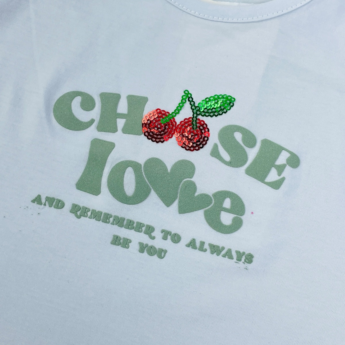 Conjunto Infantil Feminino Brincar e Arte Choose Love