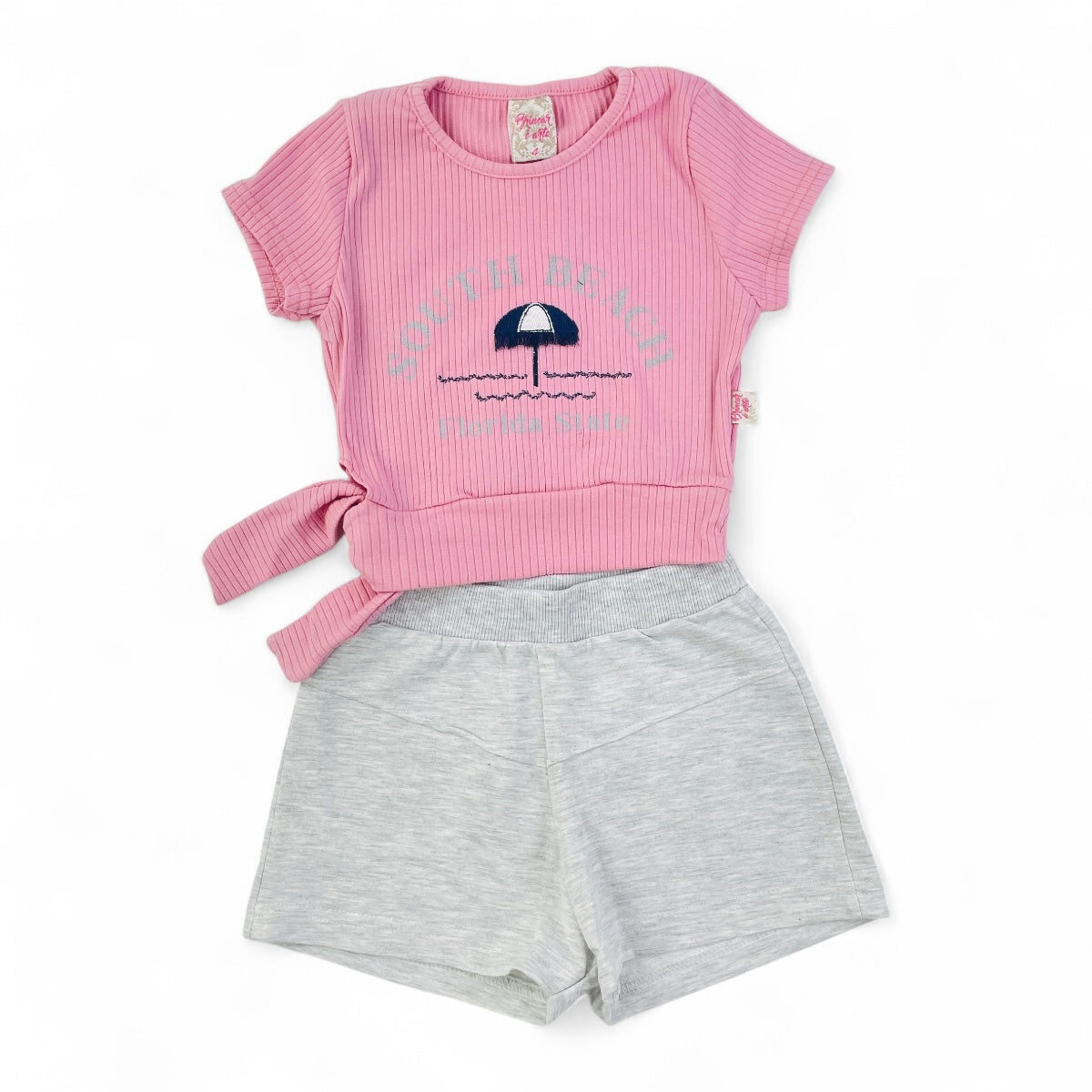 Conjunto Infantil Feminino Brincar e Arte South Beach