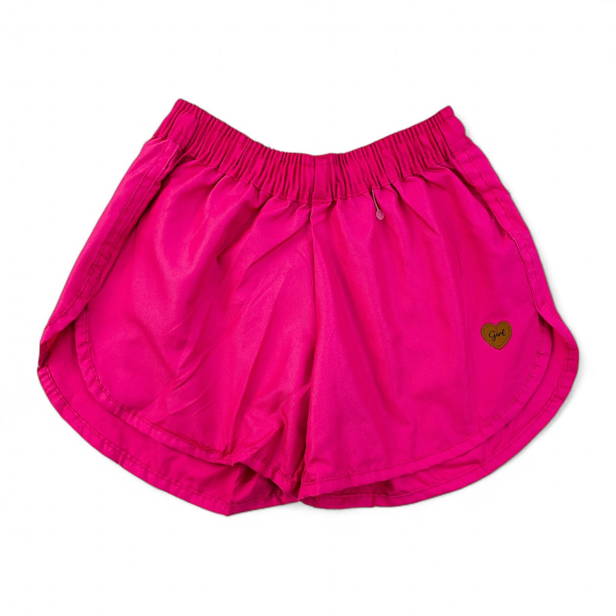 Short Tactel Feminino Liso Infantil e Juvenil  Verão para Praia e Piscina