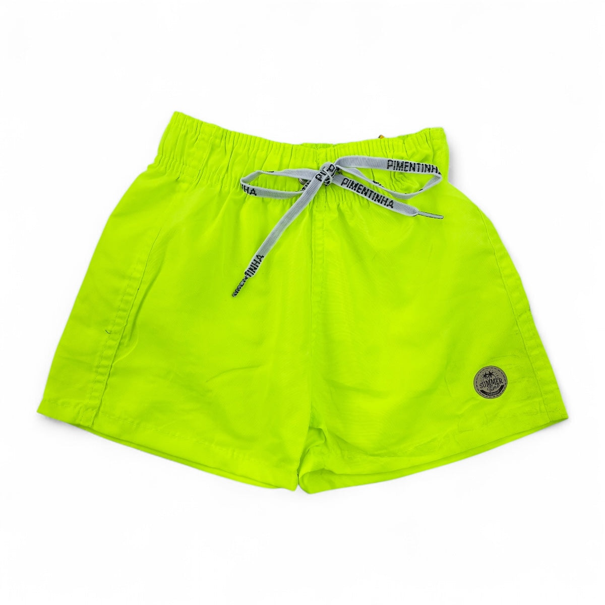 Short Infantil Tactel Praia e Piscina Mauricinho Pimentinha