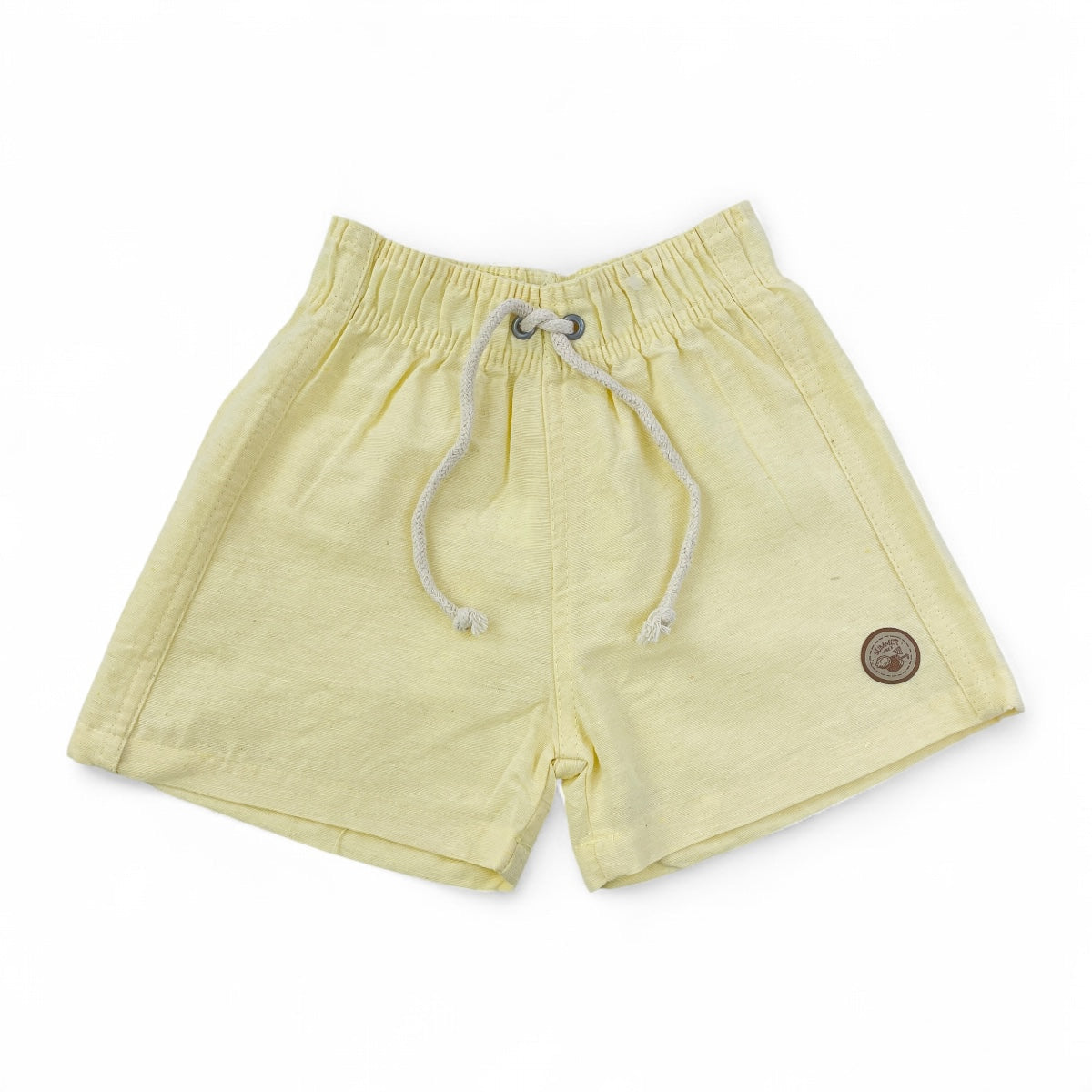 Short  Infantil Masculino Mauricinho Pimentinha Confecções Linho Liso