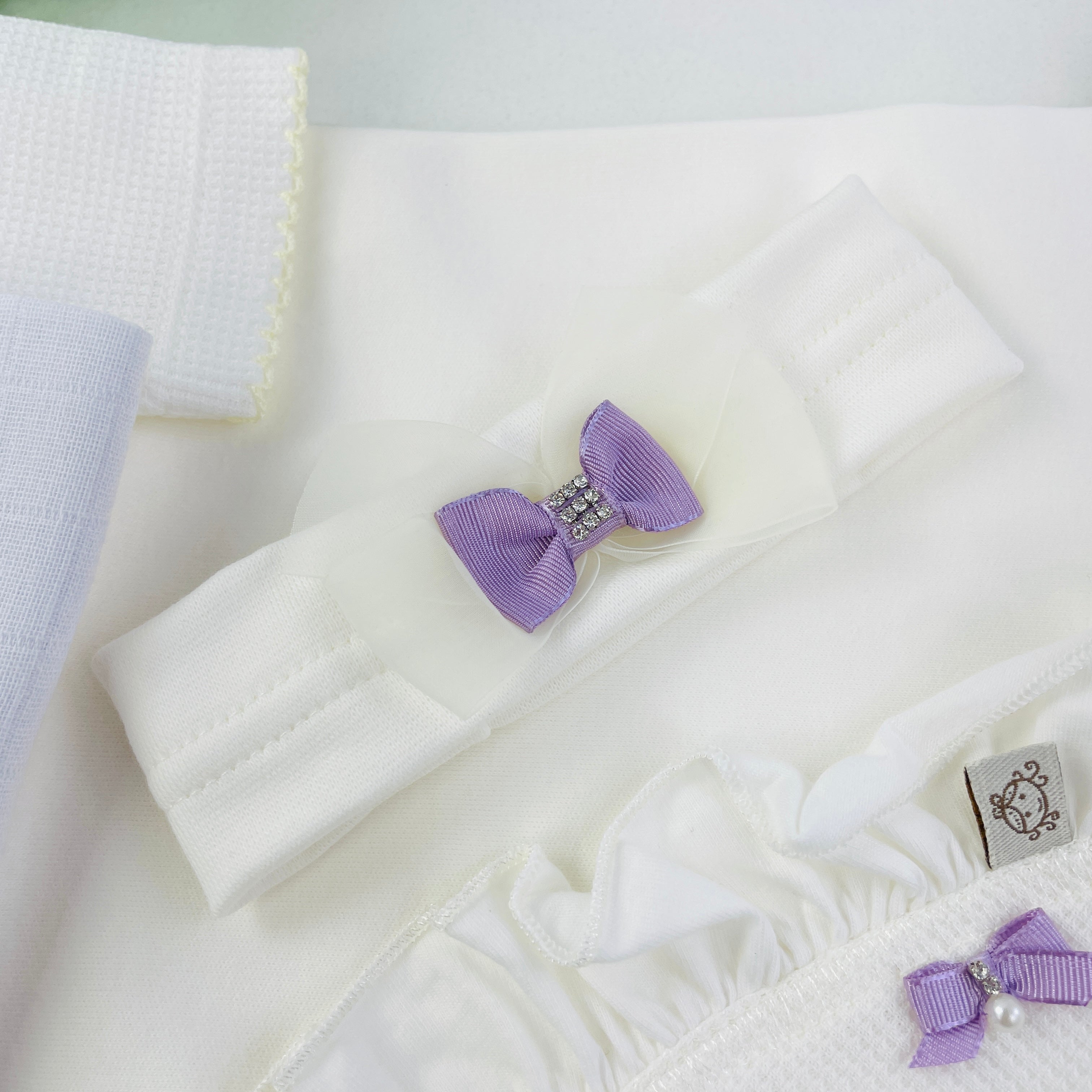 Saída De Maternidade Pipoquinhas Baby Menina Vestido Tule Coração 5 Peças