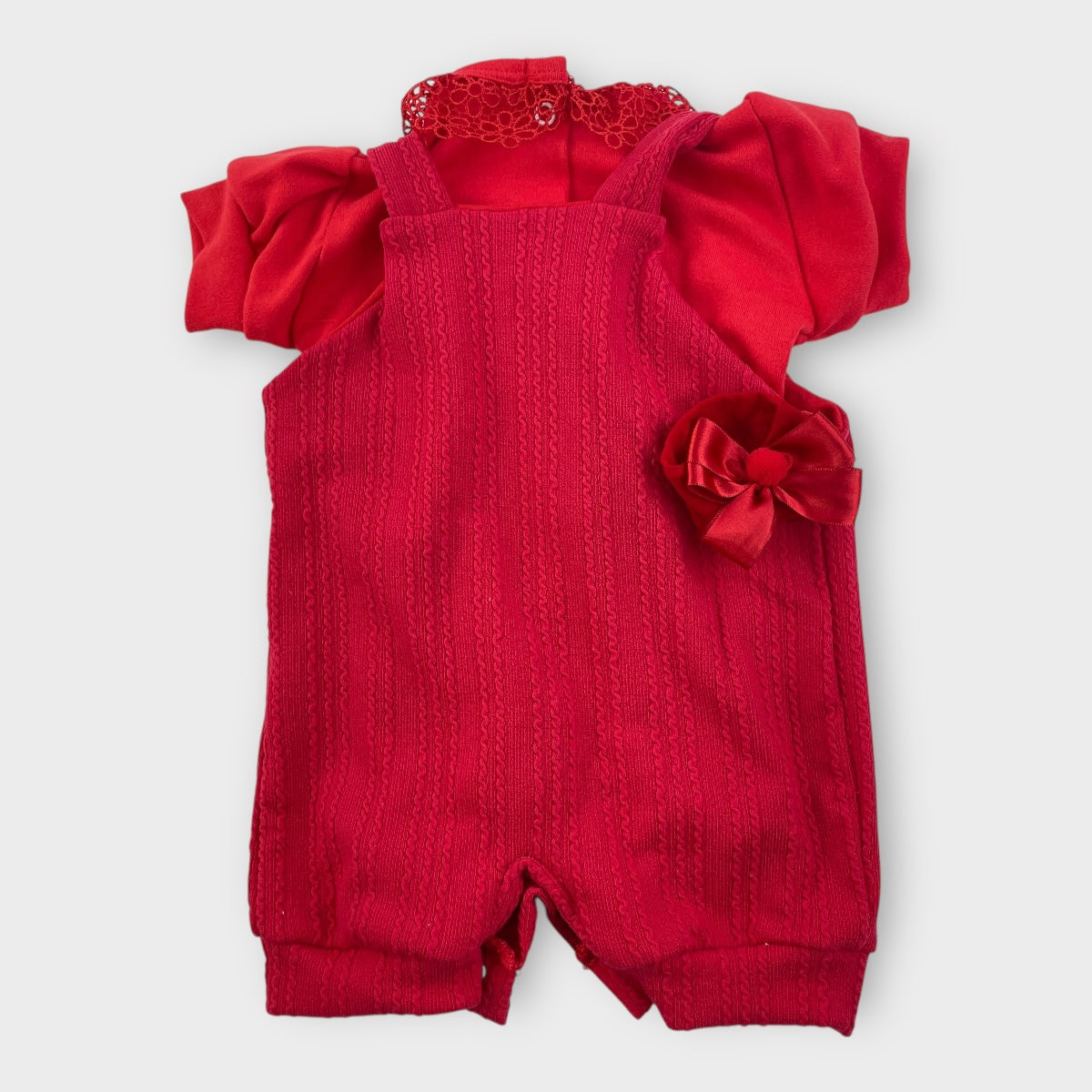 Saída Maternidade Djiele Tricot Ovelhinha 4 Peças