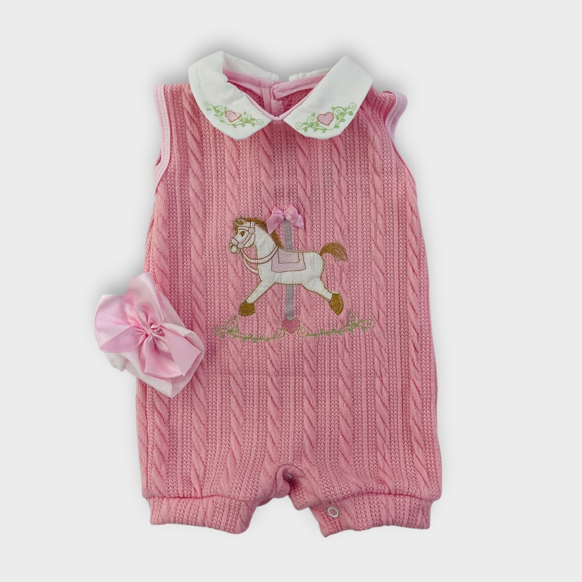 Saida De Maternidade Djiele Tricot Cavalinho 4 Peças