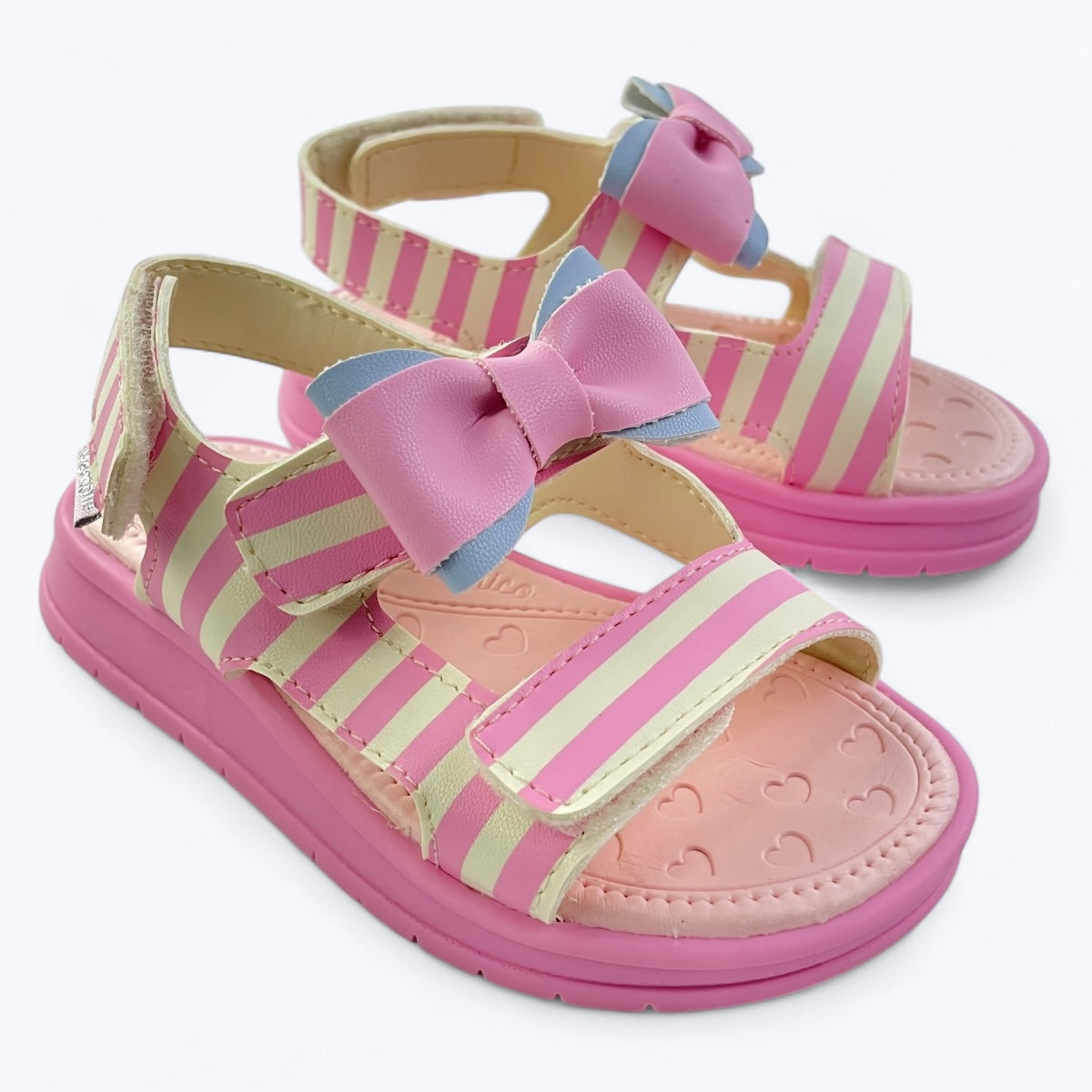 Sandália Infantil Feminina Pampili Petit Laço Anatômica Calce Fácil