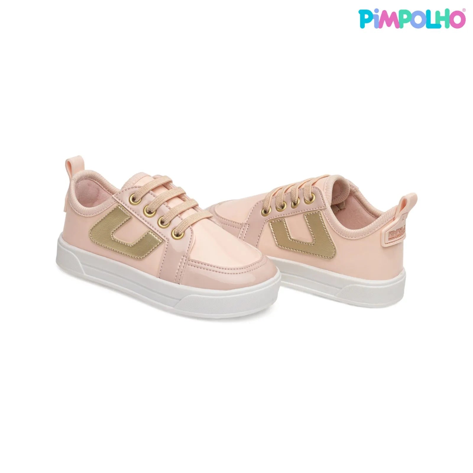 Tênis Bebê Street Outdoor Nude Pimpolho Menina
