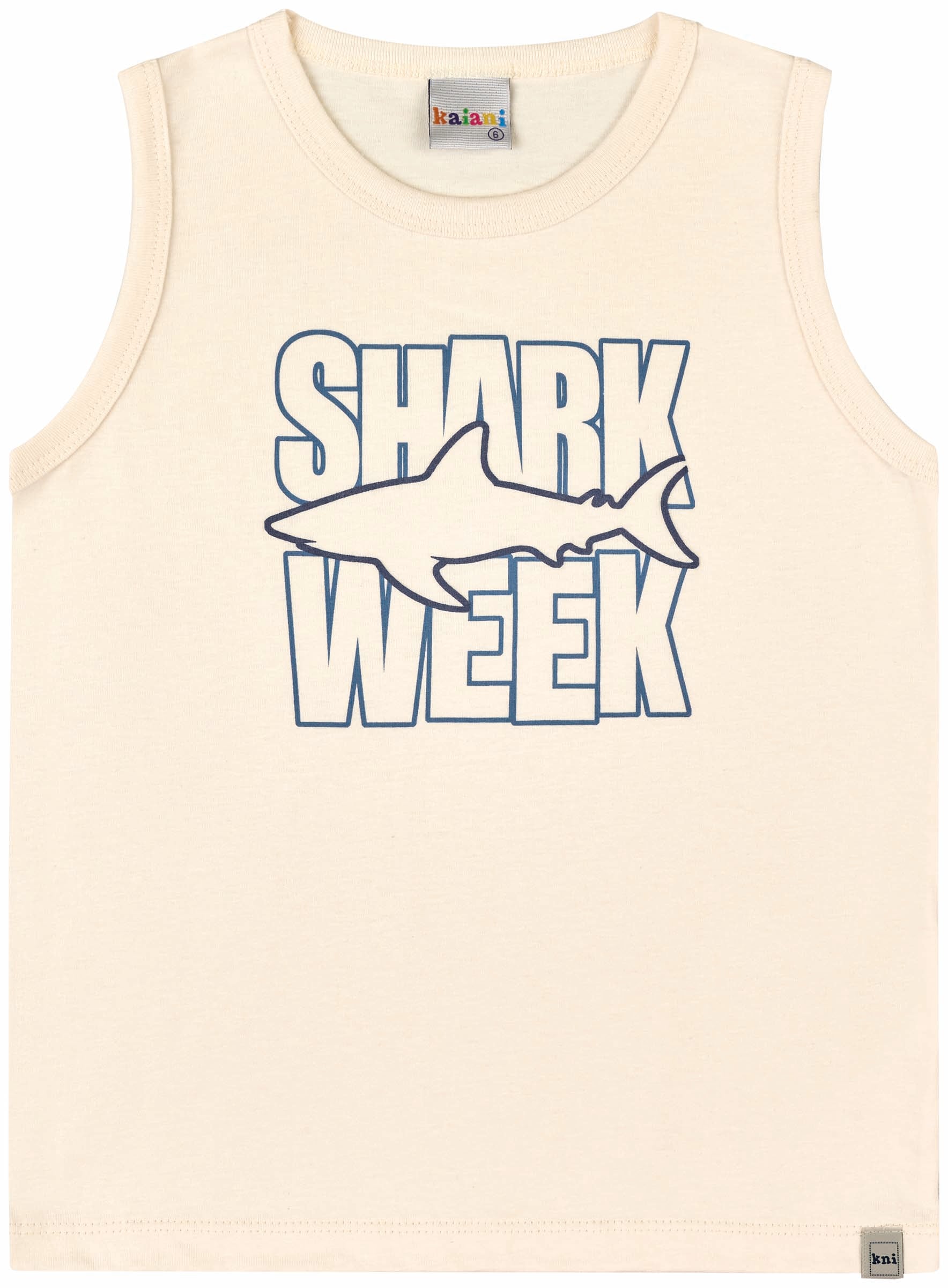 Conjunto Infantil Masculino Kaiani Shark Week - conforto e estilo para o dia a dia