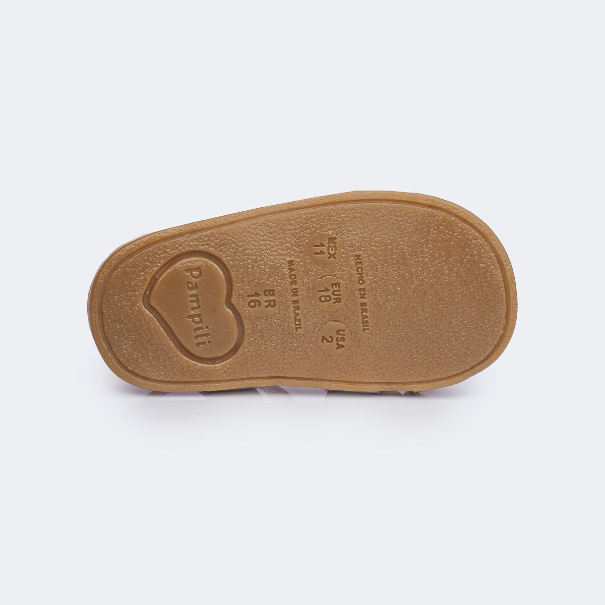 Sandália de Bebê Pampili Nana Laço com Pérolas