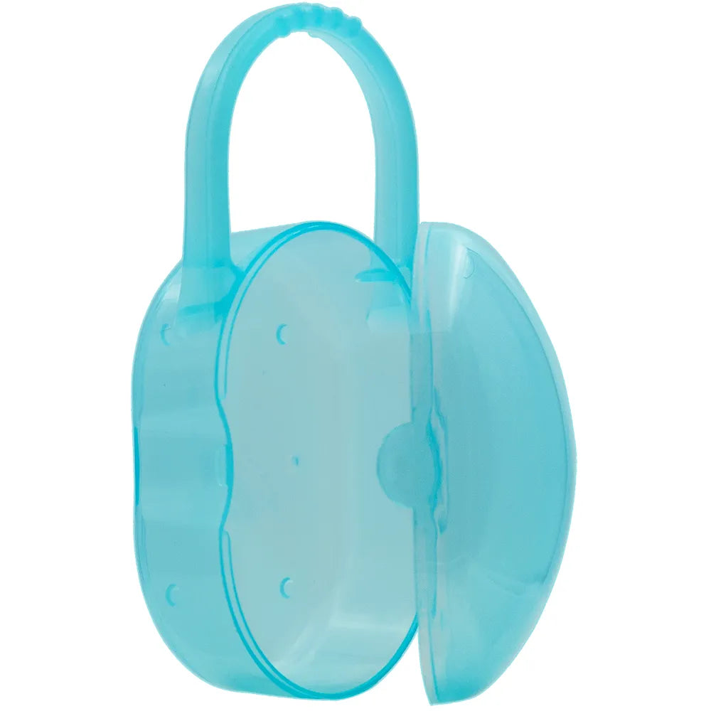 Porta-Chupeta Infantil Buba Transparente com Alça BPA Free