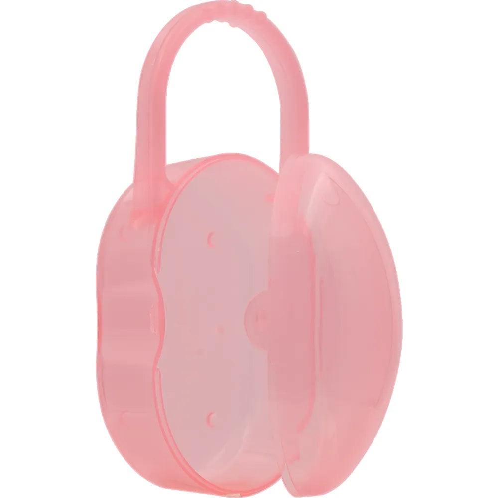 Porta-Chupeta Infantil Buba Transparente com Alça BPA Free