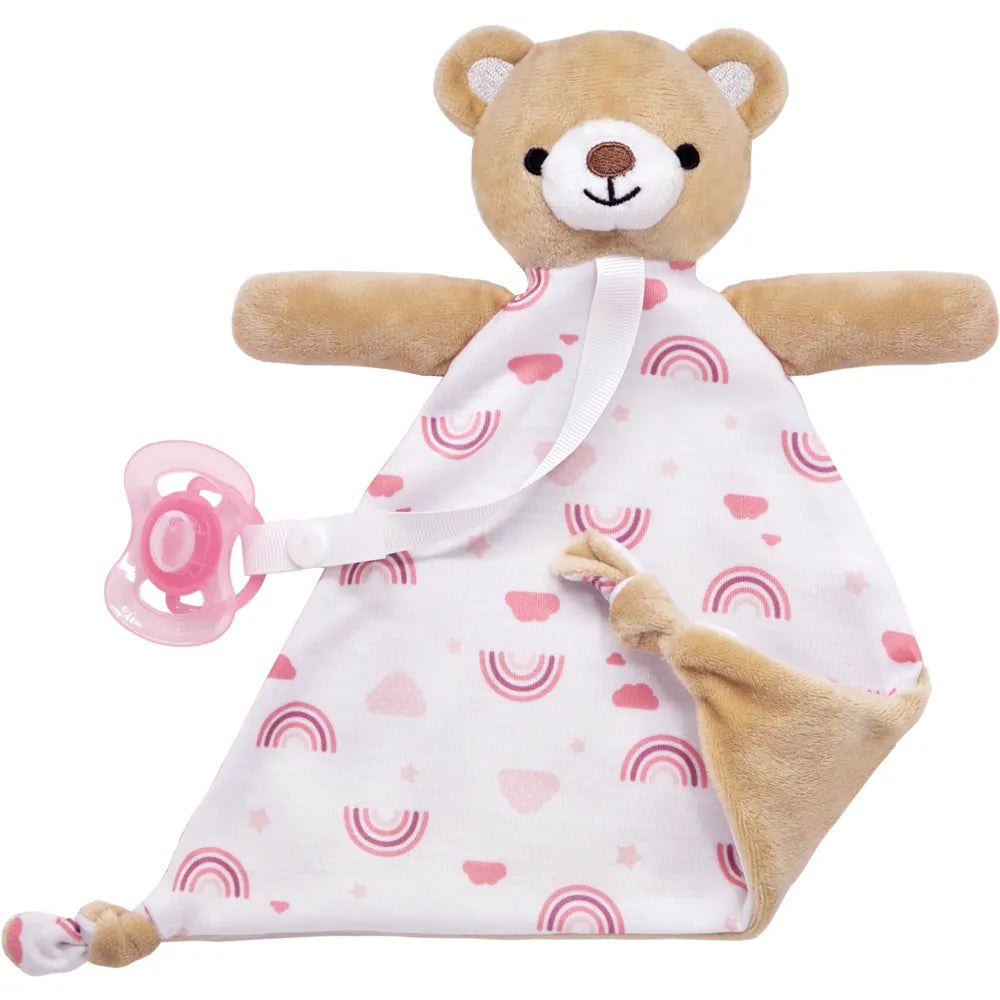 Naninha Infantil Buba Bichinhos com Prendedor de Chupeta