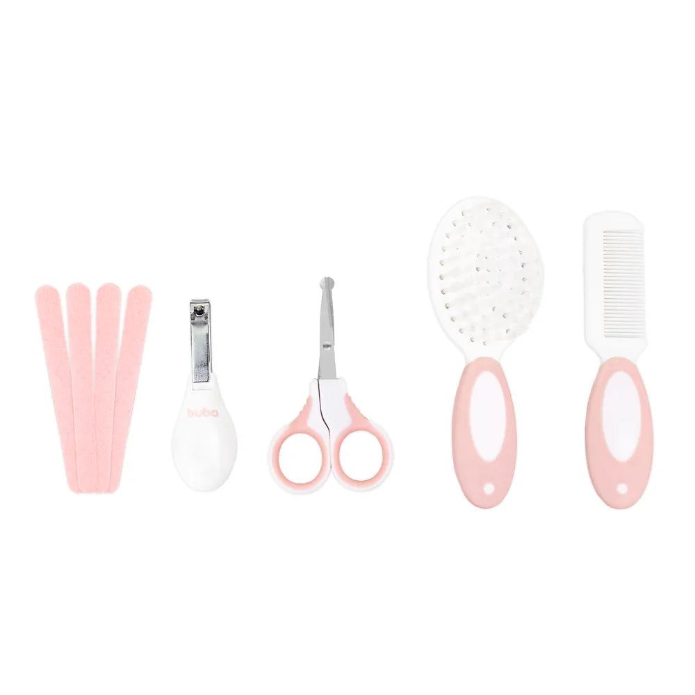 Kit Cuidados Buba com Estojo 9 Peças Infantil para Bebê