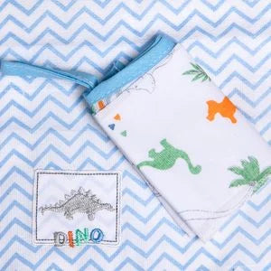 Paninho De Boca Karinho Dinossauro 2 Peças 32X32CM