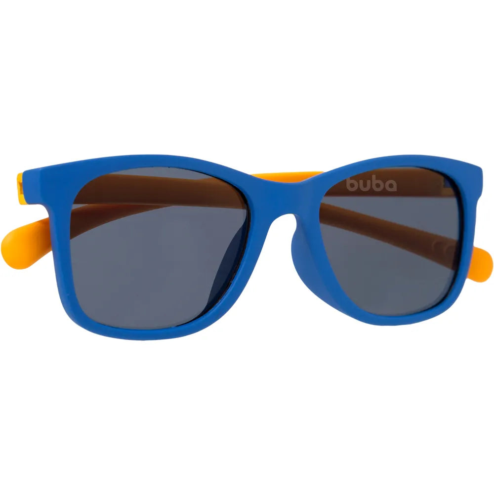 Óculos de Sol Infantil Buba Azul com Armação Flexível e Proteção UVA/UVB