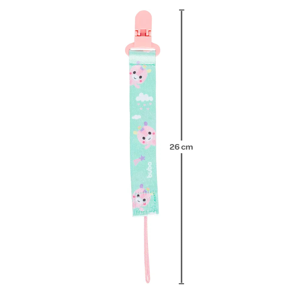 Prendedor de Chupeta Infantil Buba Zoo +3M Livre de BPA
