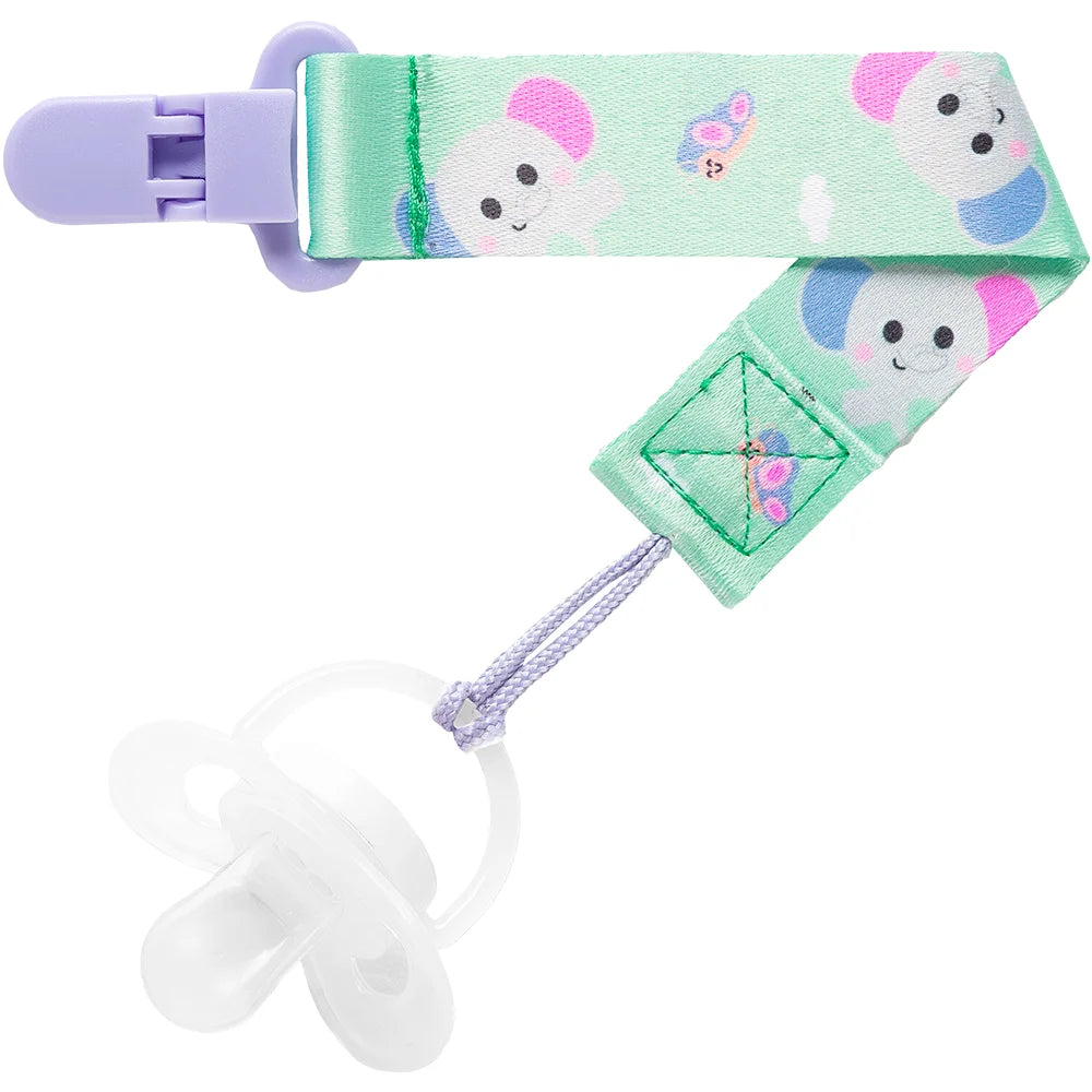 Prendedor de Chupeta Infantil Buba Zoo +3M Livre de BPA