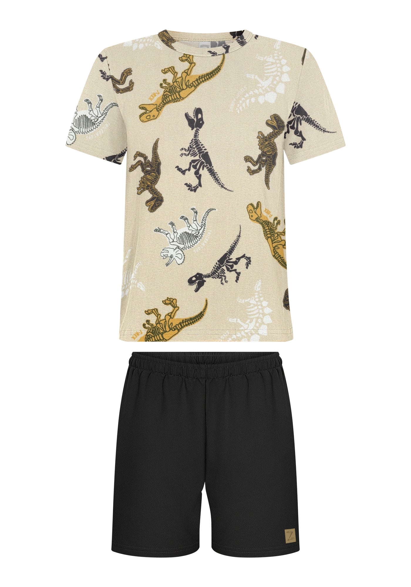 Conjunto Infantil Menino Alakazoo Dino Esqueleto