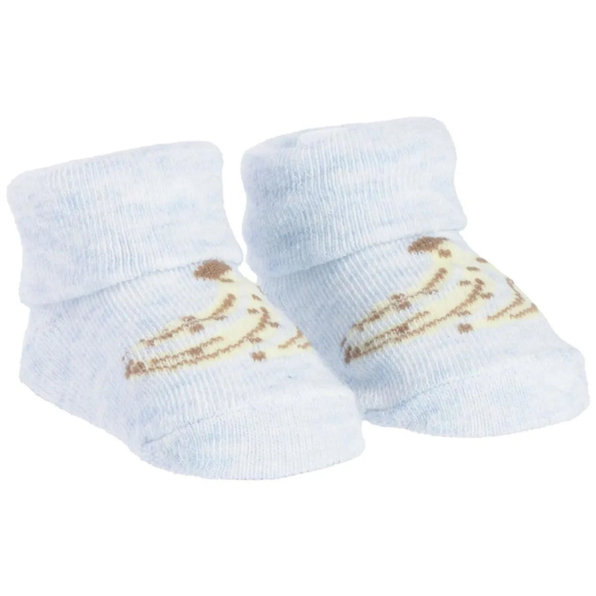 Kit Meia Masculina Pimpolho Macaco e Banana Com 2 Pares RN