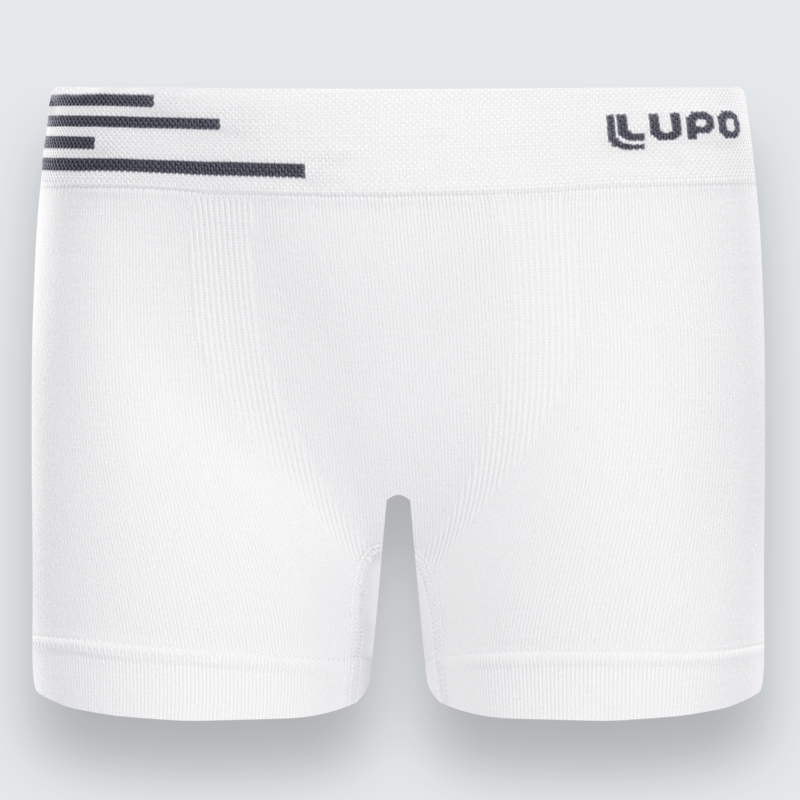 Cueca Boxer Infantil Lupo Kids Microfibra Sem Costura