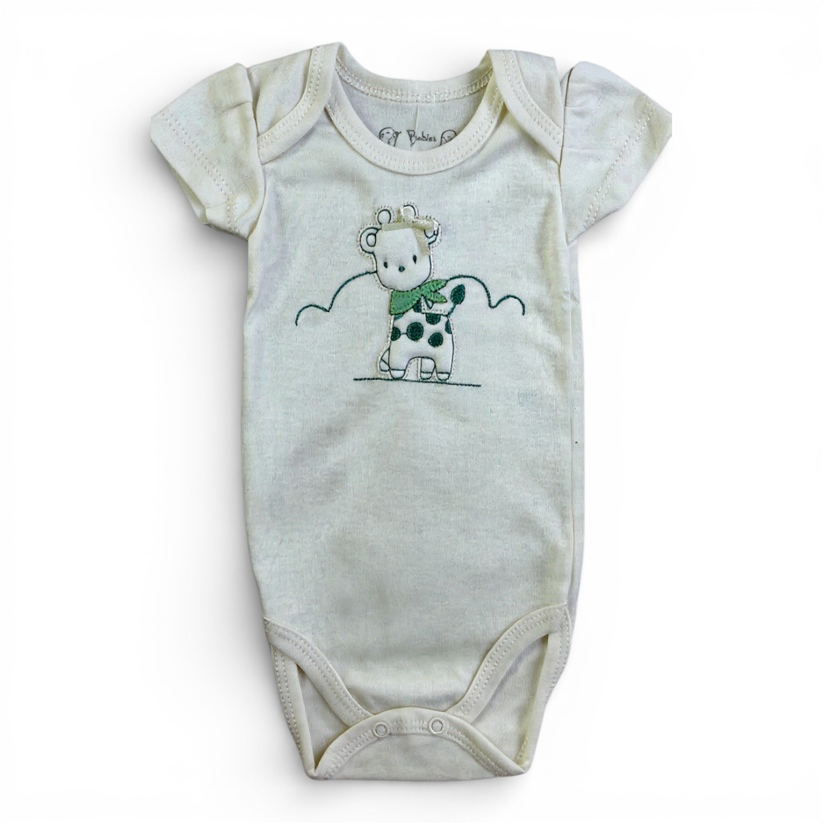 Conjunto Feminino Infantil Curioso em Suedine Girafinha