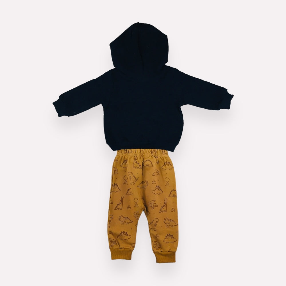 Conjunto Pulla Bulla Dinos Canelado