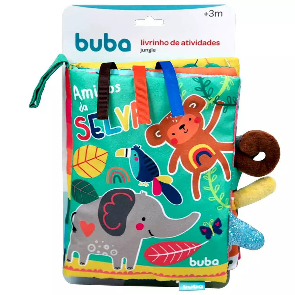 Livrinho Buba De Atividades Jungle +3M