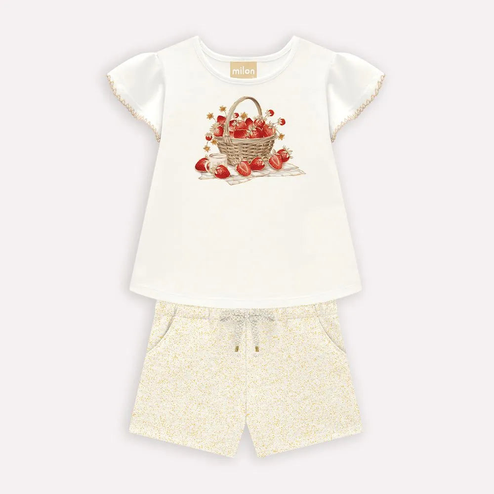 Conjunto Milon Morangos