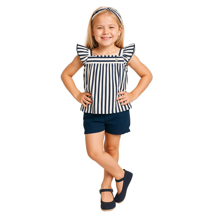 Conjunto Feminino Milon Listradinho