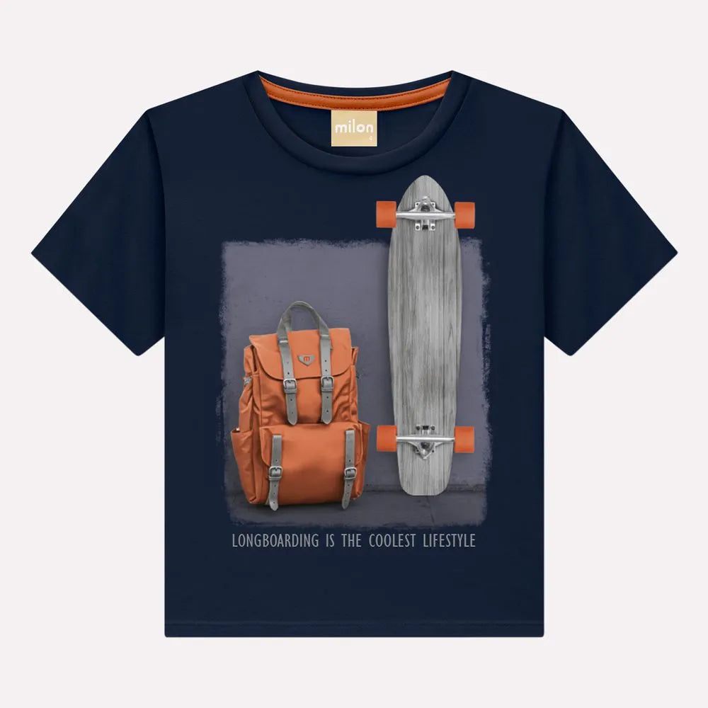 Conjunto Infantil Menino Milon Skate Longboarding Lifestyle