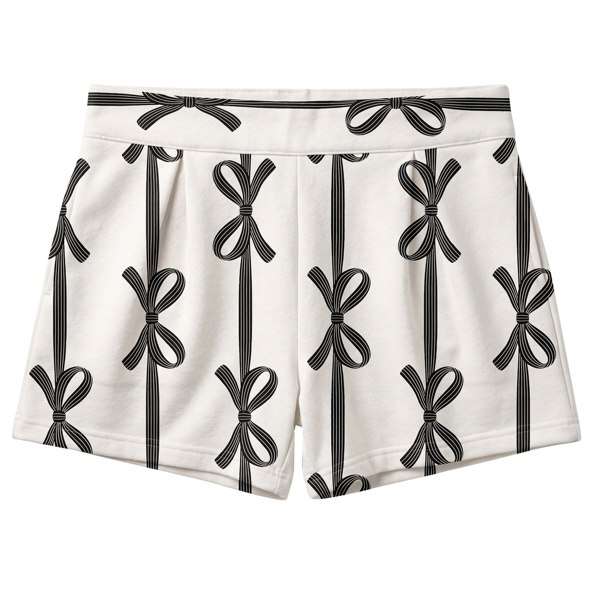 Conjunto Infantil Feminino Milon Blusa Lacinho com Pérolas e Short