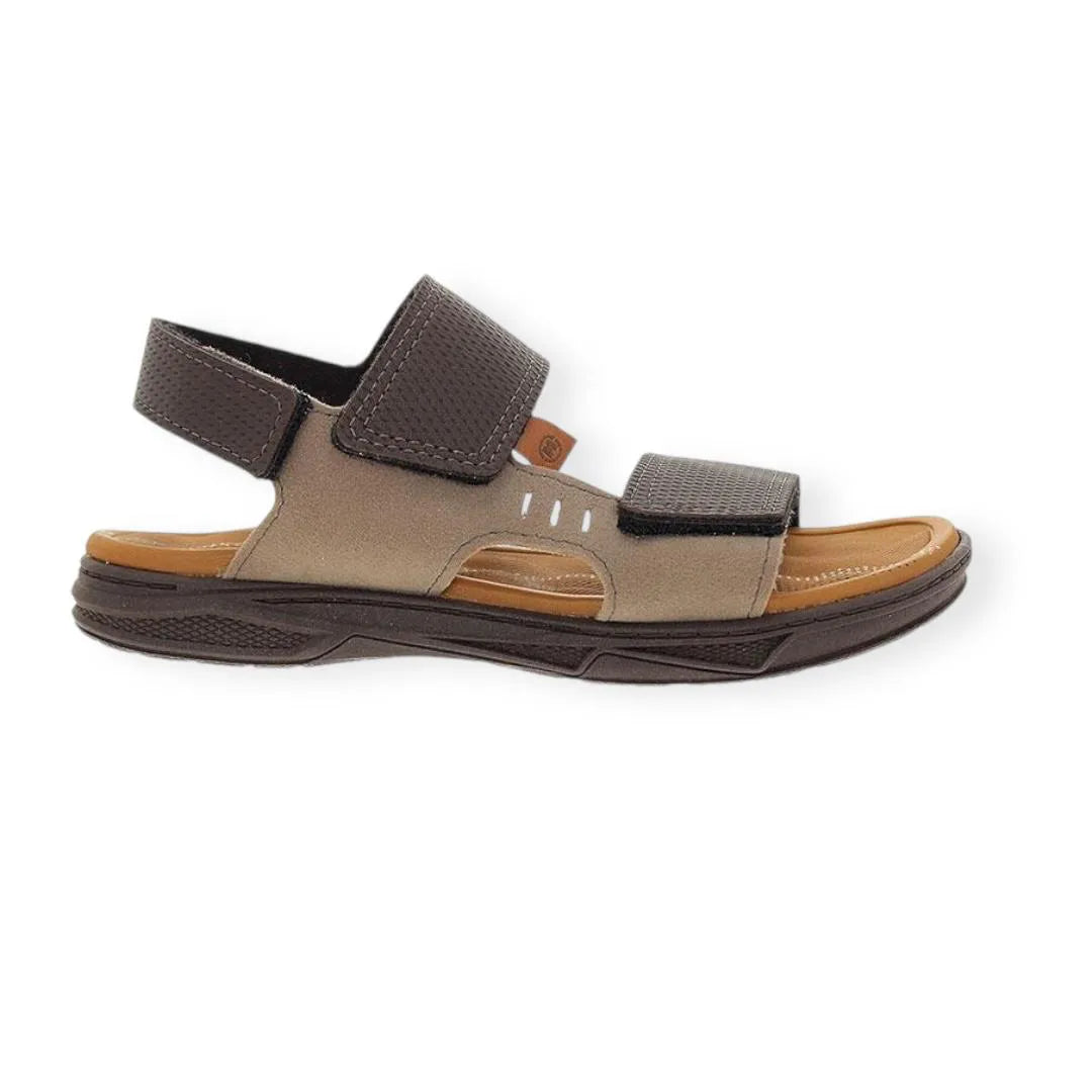 Sandália Papete Infantil Masculina Molekinho Fecho Triplo