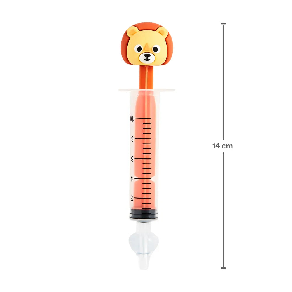Lavador Nasal Infantil Buba Zoo Seringa com Bico de Silicone
