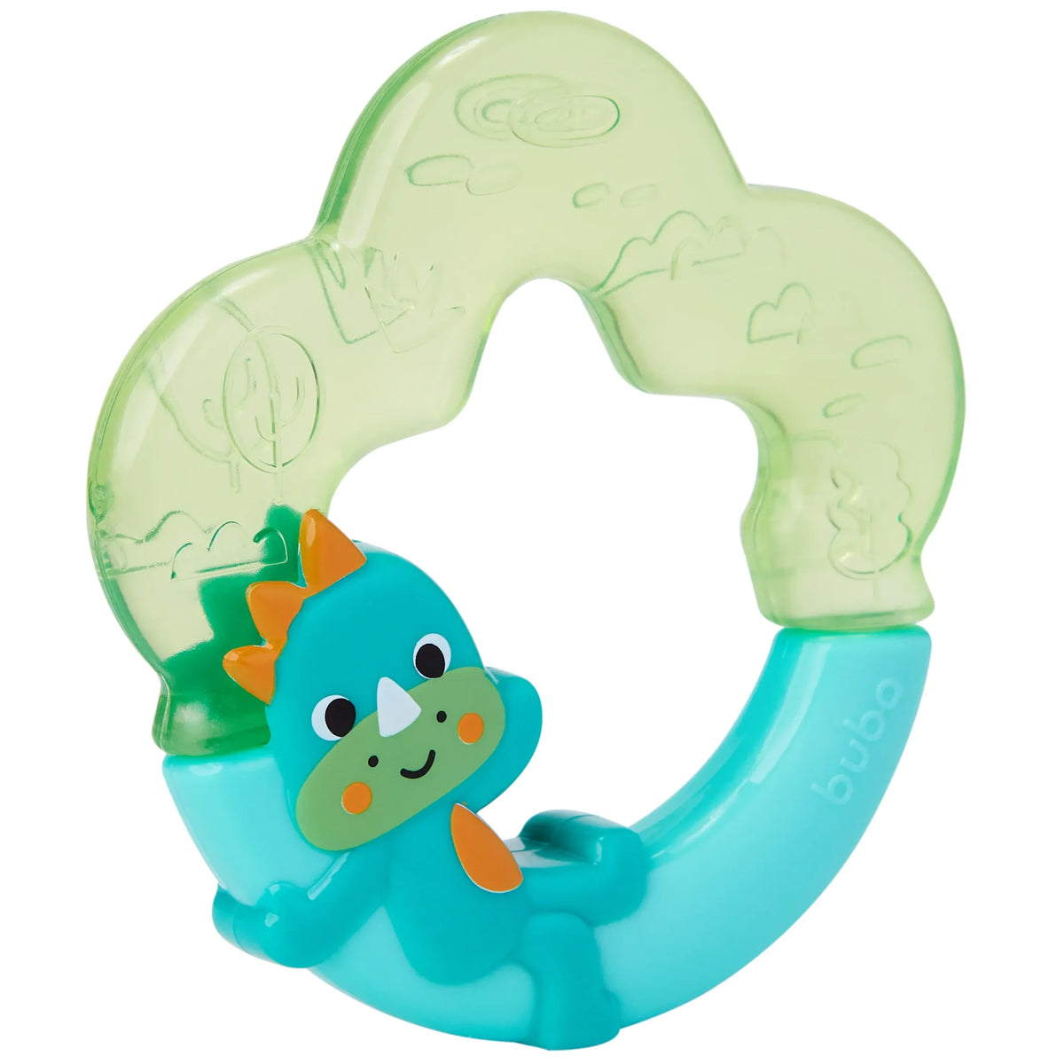 Mordedor com Água Buba Linha Zoo Personagens Alívio Gengiva 4 Meses+