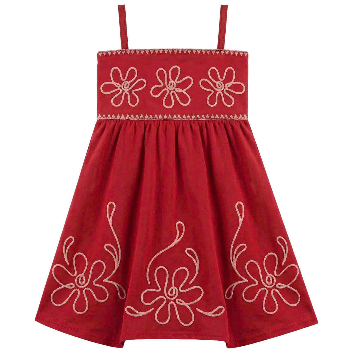 Vestido Infantil Feminino Kyly de Alcinha com Floral