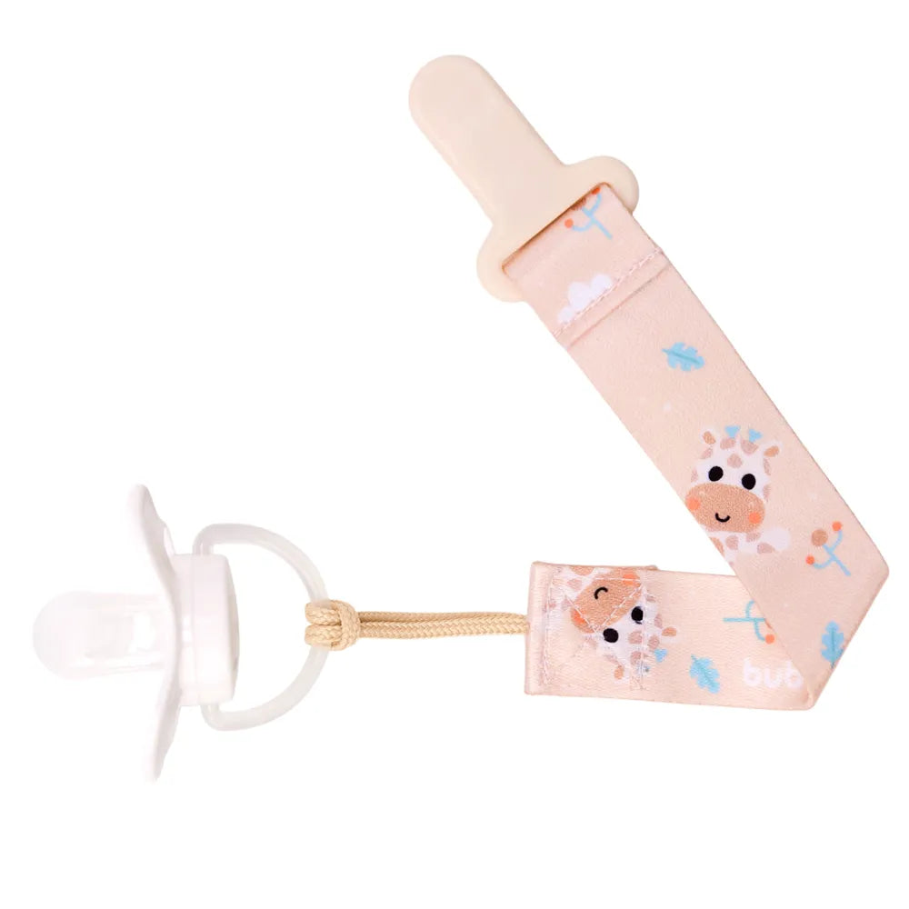 Prendedor de Chupeta Infantil Buba Zoo +3M Livre de BPA